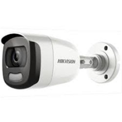 Hikvision DS-2CE10DF0T-LPPS 2mp 2.8mm Sabit Lens Ahd Colorvu Renkli Bullet Kamera