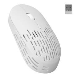 Altec Lansing ALBM7422 Beyaz 2.4GHz Şarj Edilebilir Tek Renkli 1600DPI Optik Kablosuz Mouse