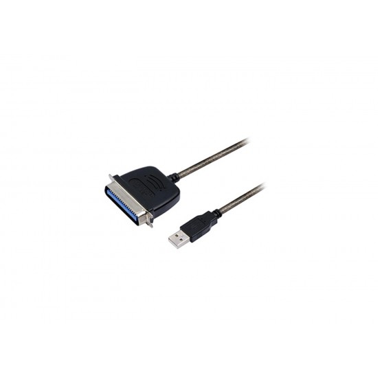 S-link SW-U614 Siyah USB to Parallel (CN36M) Kablo