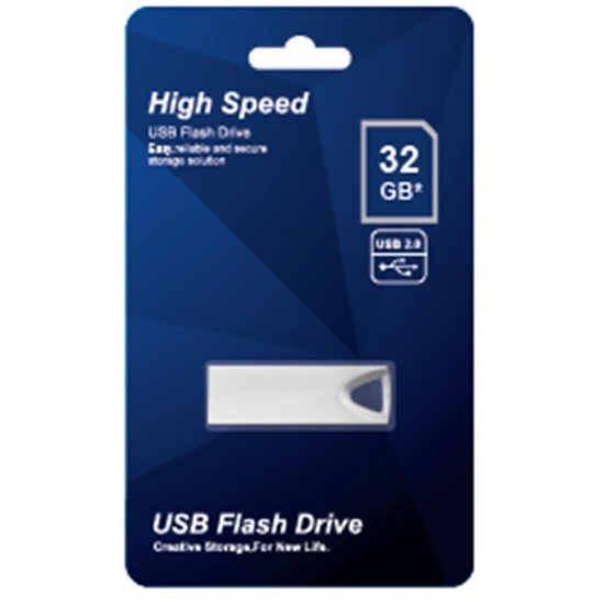 Elba 32GB Metal 2.0 USB Flash Bellek