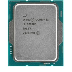 Intel Core i3 12100F TRAY 3.3 Ghz 4 Çekirdek 12MB Cache LGA1700 Soket 10NM Kutusuz İşlemci