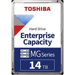 Toshiba 14TB MG09ACA14TE 7200RPM 3.5" 256MB 6.0gb-s 7-24 Güvenlik Enterprise Sabit Disk