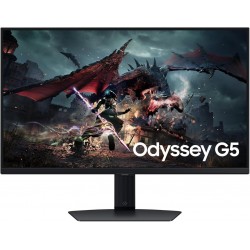 Samsung 27" Odyssey LS27DG502EUXUF 2K 1ms 180Hz DisplayHDR 400 FreeSync Pivot IPS Oyuncu Monitör