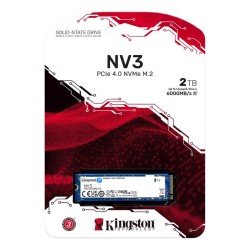 Kingston 2TB NV3 SNV3S-2000G 6000-5000MB-s PCI-Express 4.0 M.2 Ssd Disk