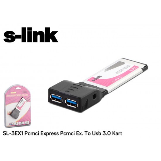 S-link SL-3EX1 Pcmci Express Pcmci Ex. To Usb3.0 Kart