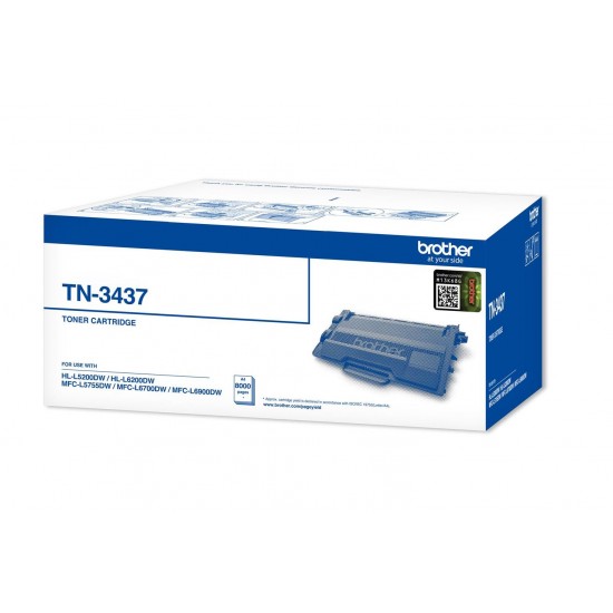 Brother TN-3437 8.000 Sayfa Black Siyah Toner HL-L5100 HL-L5200DW  HL-L6200DW Brother TN-3437 8.000 Sayfa Black Siyah Toner HL-L5100 HL-L5200DW  HL-L6200DW