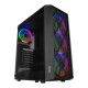 Everest BUMPY 4-12cm RGB Fan Tempered Camlı ATX Mid-T Gaming Oyuncu Kasası