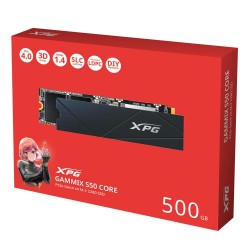 XPG 500GB Gammix S50 Core 3500MB-s-2200MB-s PCIe Gen4 x4 M.2 2280 Ssd Harddisk