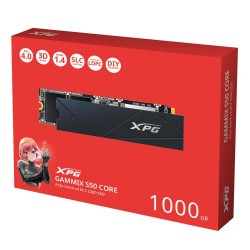 XPG 1000GB Gammix S50 Core 3500MB-s-2200MB-s PCIe Gen4 x4 M.2 2280 Ssd Harddisk