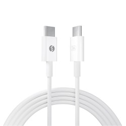 S-link SL-C122 Type C to Type C Quick Super Charge 1M 3A Data ve Şarj Kablosu