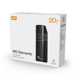 Wd 20TB Elements 3.5" WDBWLG0200HBK-EESN Siyah Harici Disk