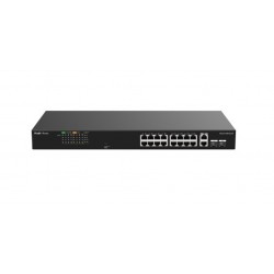 Ruijie-Reyee RG-ES118FGS-LP 16 Port POE+ 2 Port 10-100-1000 Mbps + 2 Port SFP 120W
