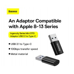 Baseus ZJJQ000001 Ingenuity Type-C to USB 3.1 Dönüştürücü OTG