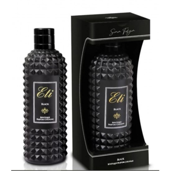 Eti BOUTIQUE Black Cam Şişe Kolonya 300ml