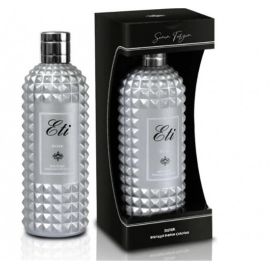 Eti BOUTIQUE Silver Cam Şişe Kolonya 300ml