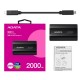 Adata 2000Gb SD810 Siyah Taşınabilir Usb 3.2 Gen2 x2 Type-C Ssd Harici Disk Adata 2000Gb SD810 Siyah Taşınabilir Usb 3.2 Gen2 x2 Type-C Ssd Harici Disk
