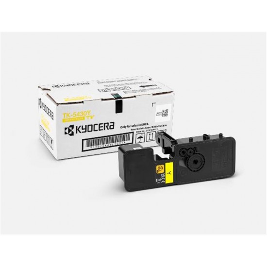 Kyocera TK-5430Y Yellow Sarı Orjinal Fotokopi Toneri Ecosys MA2100- PA2100 1.250 Sayfa Kyocera TK-5430Y Yellow Sarı Orjinal Fotokopi Toneri Ecosys MA2100- PA2100 1.250 Sayfa