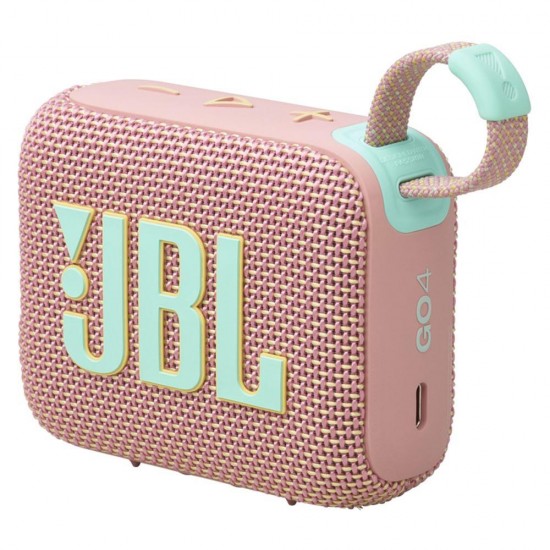 JBL Go4 Bluetooth Hoparlör Pembe IP67 JBL Go4 Bluetooth Hoparlör Pembe IP67