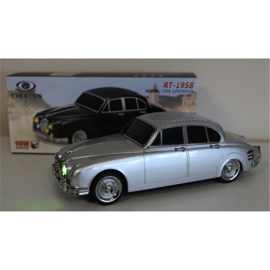 EVERTON RT-1958 Gümüş (Silver) Arabalı Bluetooth Fm-Usb-Tf-Aux Şarjlı Nostaljik Radyo EVERTON RT-1958 Gümüş (Silver) Arabalı Bluetooth Fm-Usb-Tf-Aux Şarjlı Nostaljik Radyo
