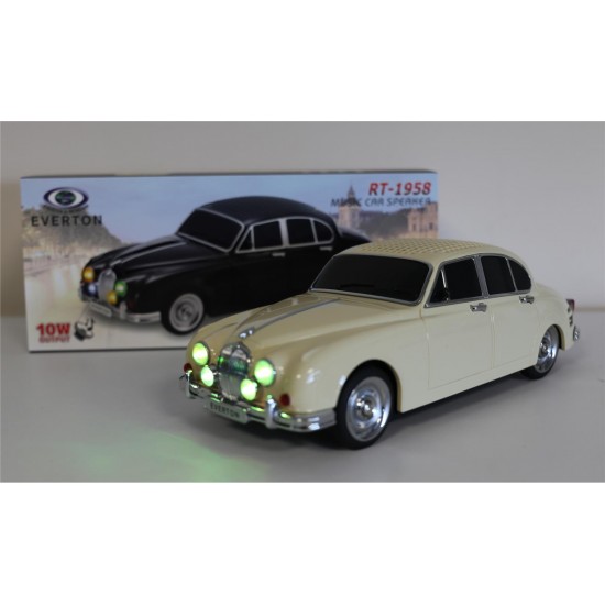 EVERTON RT-1958 Bej Arabalı Bluetooth Fm-Usb-Tf-Aux Şarjlı Nostaljik Radyo EVERTON RT-1958 Bej Arabalı Bluetooth Fm-Usb-Tf-Aux Şarjlı Nostaljik Radyo