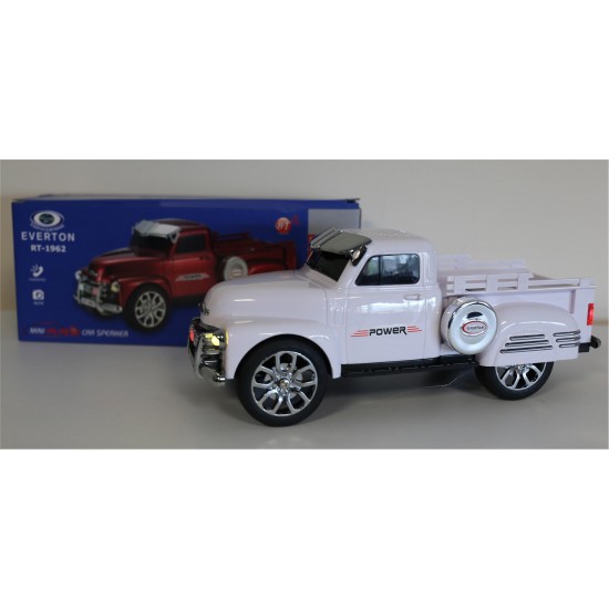 EVERTON RT-1962 Beyaz Arabalı Bluetooth Fm-Usb-Tf-Aux Şarjlı Nostaljik Radyo EVERTON RT-1962 Beyaz Arabalı Bluetooth Fm-Usb-Tf-Aux Şarjlı Nostaljik Radyo