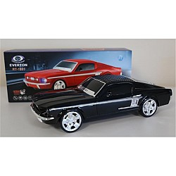 EVERTON RT-1951 Siyah Arabalı  Bluetooth Fm-Usb-Tf-Aux Şarjlı Nostaljik Radyo