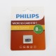 Philips 8GB MicroSD Hafıza Kartı (Adaptörsüz)
