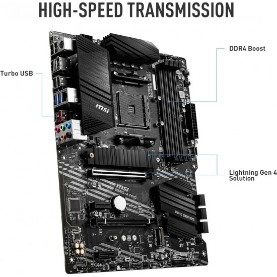 Msı B550-A Pro AM4 DDR4 Bellek 4400(OC) HDMI DP M.2 USB3.2 ATX Anakart Msı B550-A Pro AM4 DDR4 Bellek 4400(OC) HDMI DP M.2 USB3.2 ATX Anakart