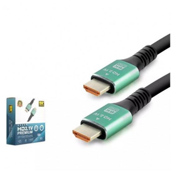 HADRON HDX2046 HDMI KABLO PVC 8K 60HZ 2.1V OPTIC OD8.0 5M SİYAH HADRON HDX2046 HDMI KABLO PVC 8K 60HZ 2.1V OPTIC OD8.0 5M SİYAH