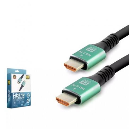 HADRON HDX2045 HDMI KABLO PVC 8K 60HZ 2.1V OPTIC OD8.0 3M SİYAH HADRON HDX2045 HDMI KABLO PVC 8K 60HZ 2.1V OPTIC OD8.0 3M SİYAH
