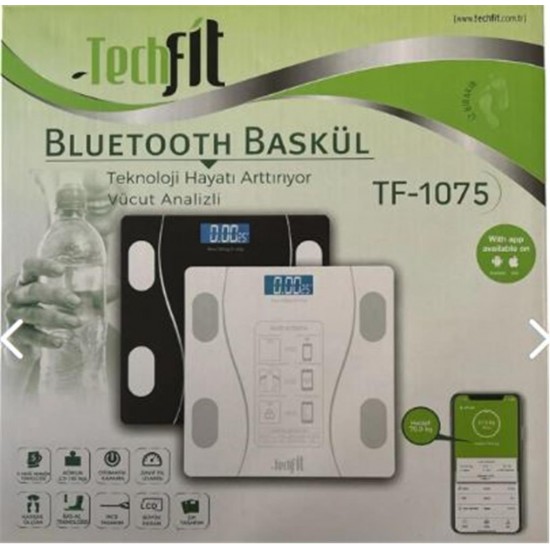 Techfit Dijital Baskül TF-1075 Techfit Dijital Baskül TF-1075