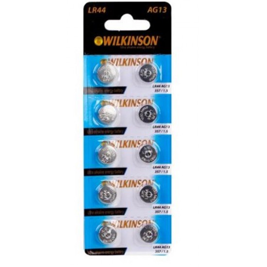 Wılkson AG13 Pil LR-44 (PKT-10 LU) Wılkson AG13 Pil LR-44 (PKT-10 LU)