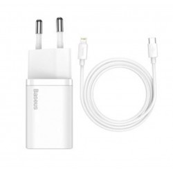 Baseus TZCCSUP-B02 20W C+C Beyaz Şarj Aleti