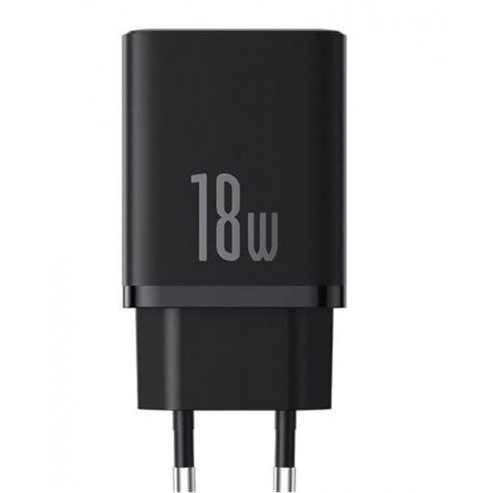 Baseus P10111405117-Z1 Cube Fast QC 3.0 18W USB-A Hızlı Şarj Aleti Cluster Black Baseus P10111405117-Z1 Cube Fast QC 3.0 18W USB-A Hızlı Şarj Aleti Cluster Black