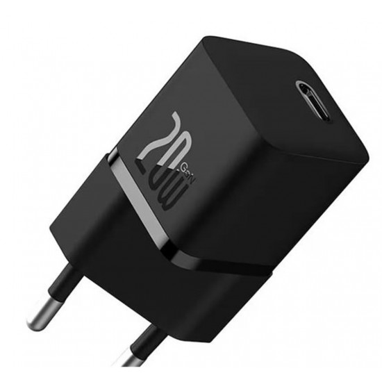 Baseus CCGN050101 GaN5 Series 20W PD Ultra Hızlı Type-C Şarj Aleti Mini Adaptör Baseus CCGN050101 GaN5 Series 20W PD Ultra Hızlı Type-C Şarj Aleti Mini Adaptör