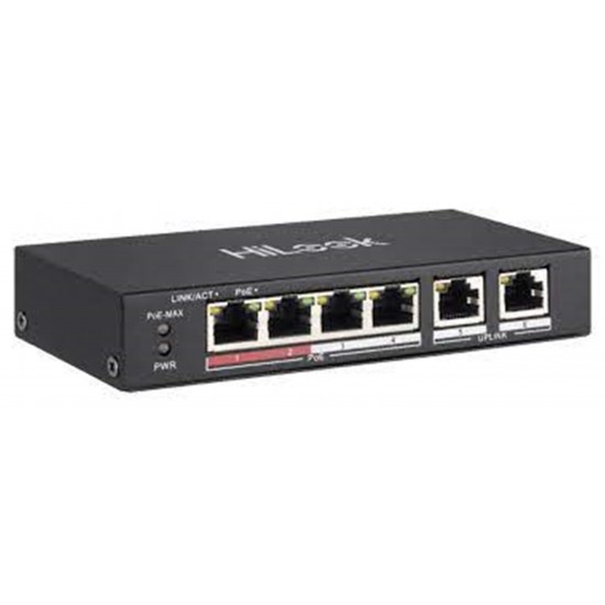 Hilook NS-0106MP-35 4 Port PoE, 35W, +2 Port Megabit Uplink Switch Hilook NS-0106MP-35 4 Port PoE, 35W, +2 Port Megabit Uplink Switch