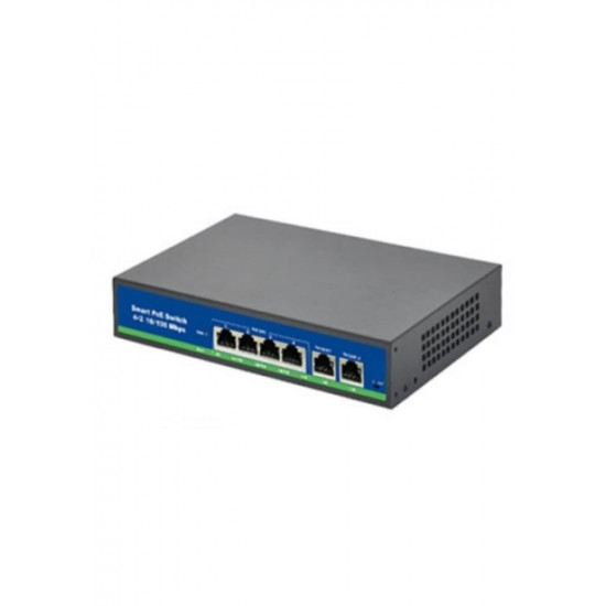 ISEE ISS-4010P 8 Port Poe+ 10-100 Mbps 2 Port 10-100 Uplink Switch ISEE ISS-4010P 8 Port Poe+ 10-100 Mbps 2 Port 10-100 Uplink Switch