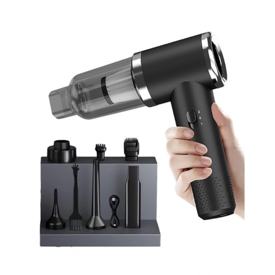 Enkado Raca Vacuum Siyah Şarjlı 2 Kademeli 12.000 Pa Çekme ve Üflemeli El Araç Süpürgesi Enkado Raca Vacuum Siyah Şarjlı 2 Kademeli 12.000 Pa Çekme ve Üflemeli El Araç Süpürgesi