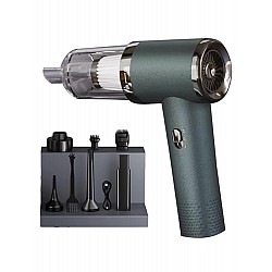 Enkado Raca Vacuum Yeşil 12.000 Pa Şarjlı 2 Kademeli Çekme ve Üflemeli El Araç Süpürgesi