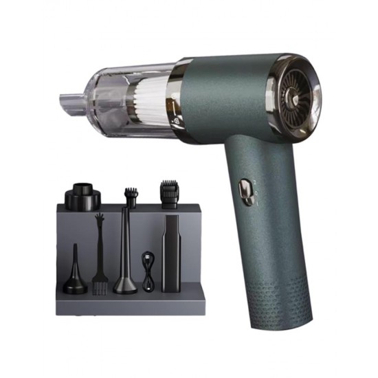 Enkado Raca Vacuum Yeşil 12.000 Pa Şarjlı 2 Kademeli Çekme ve Üflemeli El Araç Süpürgesi Enkado Raca Vacuum Yeşil 12.000 Pa Şarjlı 2 Kademeli Çekme ve Üflemeli El Araç Süpürgesi