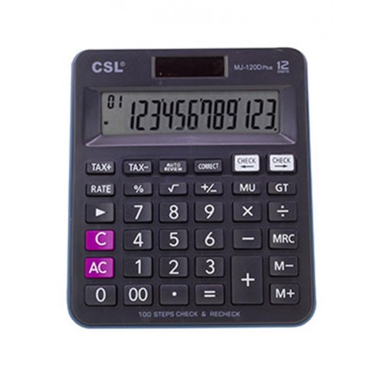 CSL RZ-822 12 Hane Masa Tipi Renkli Hesap Makinesi