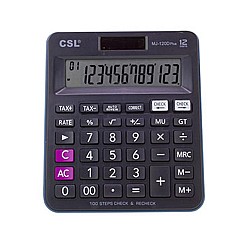 CSL RZ-816 12 Hane Masa Tipi Renkli Hesap Makinesi