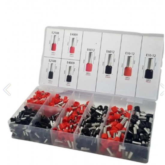 Rose Rc-893 520parça Izoleli Sıkmalı Kablo Pabucu Rose Rc-893 520parça Izoleli Sıkmalı Kablo Pabucu