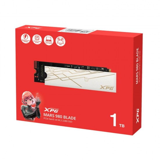 PG 1TB MARS 980 BLADE 14.000MB-s-13.000MB-s PCIe Gen5 x4 M.2 2280 Ssd Harddisk (PS5 Uyumlu) PG 1TB MARS 980 BLADE 14.000MB-s-13.000MB-s PCIe Gen5 x4 M.2 2280 Ssd Harddisk (PS5 Uyumlu)