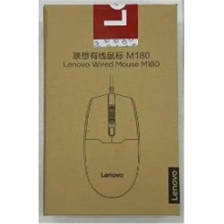 Lenovo M180 EN  Lenovo Kablolu USB Mouse DPI 800-1200-1600
