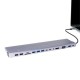 Vcom CU4703 Type-C To USB3.0-3+USB2.0-2+VGA+RJ45+SD+TF+Audio+HDMI+DP+USB-C DATA-2+USB-C Çoklayıcı Vcom CU4703 Type-C To USB3.0-3+USB2.0-2+VGA+RJ45+SD+TF+Audio+HDMI+DP+USB-C DATA-2+USB-C Çoklayıcı