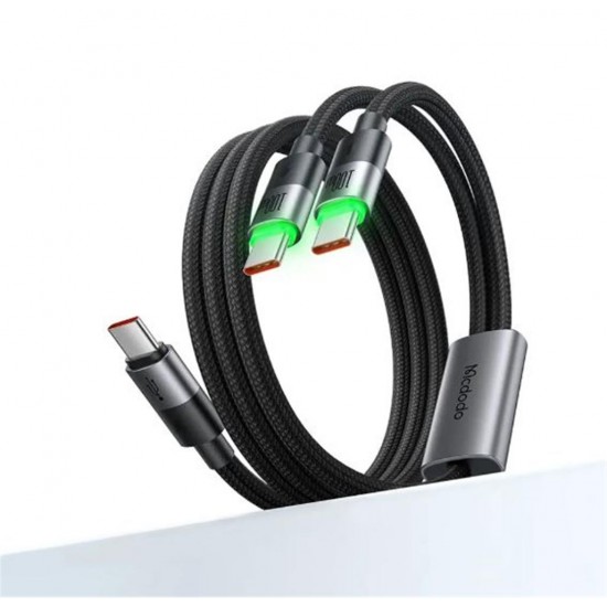 MCDODO CA-6740 2-in-1 KABLO 100 W TYPE-C TYPE-C+TYPE-C 1.5 M SİYAH KABLO MCDODO CA-6740 2-in-1 KABLO 100 W TYPE-C TYPE-C+TYPE-C 1.5 M SİYAH KABLO
