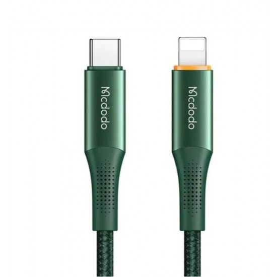 MCDODO CA-9963 20W TYPE-C TO LİGHTNİNG PD DATA-ŞARJ KABLOSU 1.8M-YEŞİL MCDODO CA-9963 20W TYPE-C TO LİGHTNİNG PD DATA-ŞARJ KABLOSU 1.8M-YEŞİL
