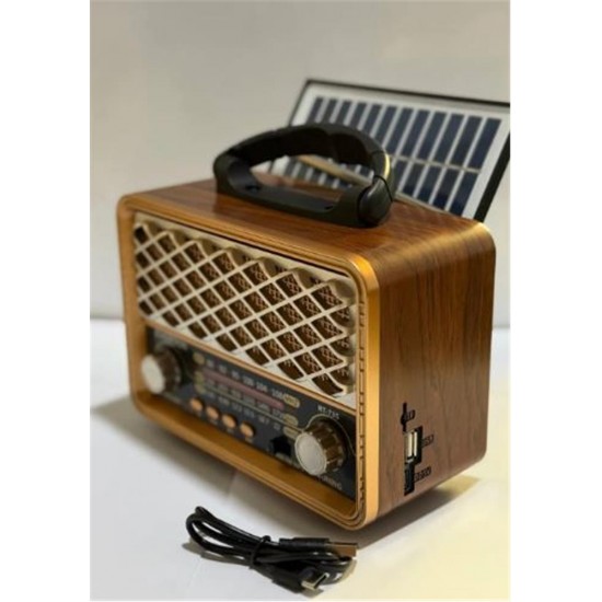Everton Rt-735 Solar Enerjili Nostajık Radyo Bluetooth usb-fm-radyo Everton Rt-735 Solar Enerjili Nostajık Radyo Bluetooth usb-fm-radyo