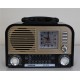 Everton RT-670 Bluetooth Usb-Micro Sd Saatli Nostaljik Radyo